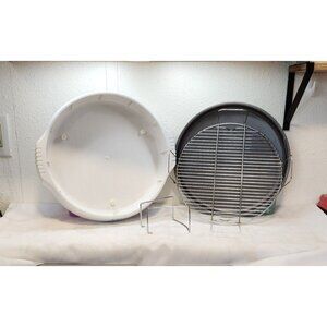 Nuwave Infrared Cooking System Replacement Pieces Base Pan/Tray Rack 20301-20304